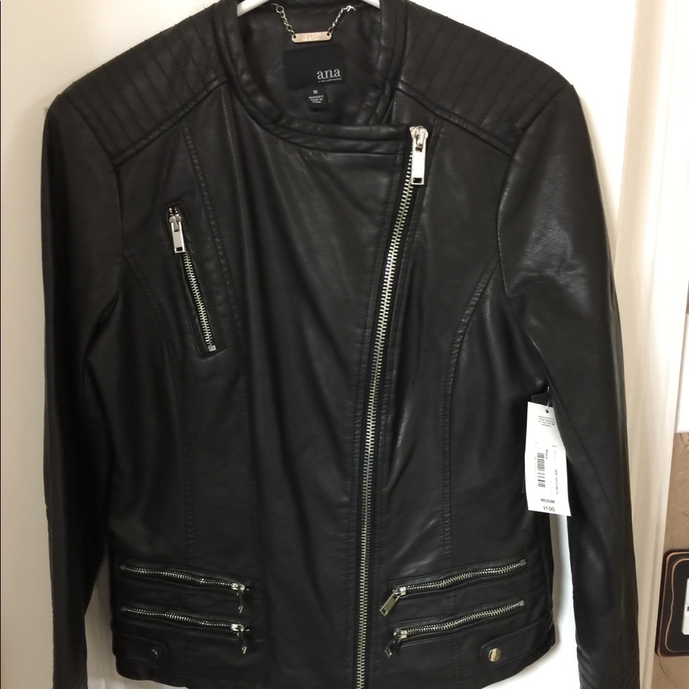 A.n.a. Faux leather jacket.